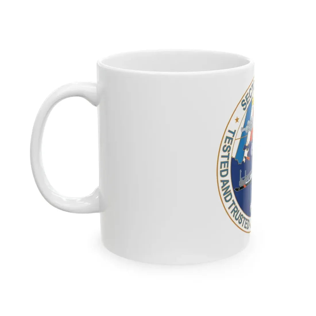 USCG Sector Mobile (U.S. Coast Guard) White Coffee Mug - Go Mug Yourself