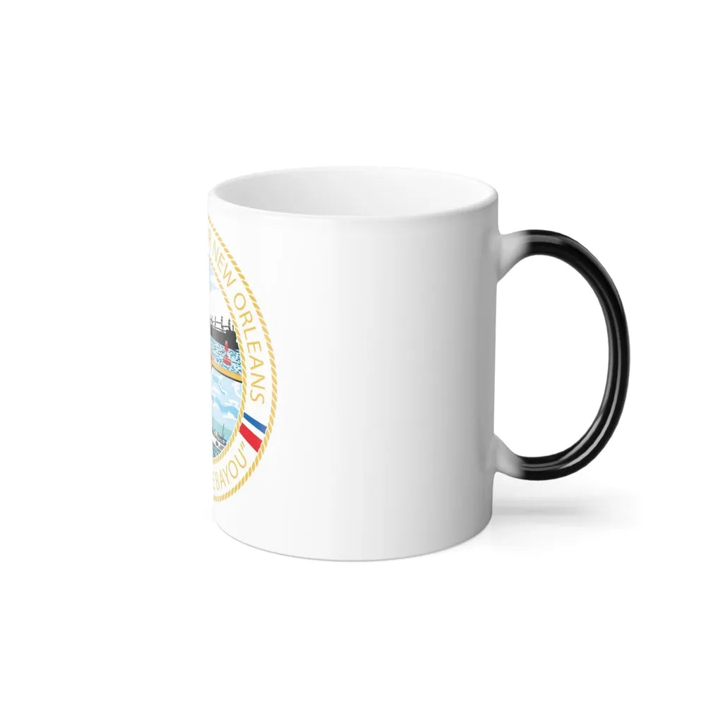 USCG Sector New Orleans Pride of the Bayou (U.S. Coast Guard) Color Changing Mug 11oz-Go Mug Yourself