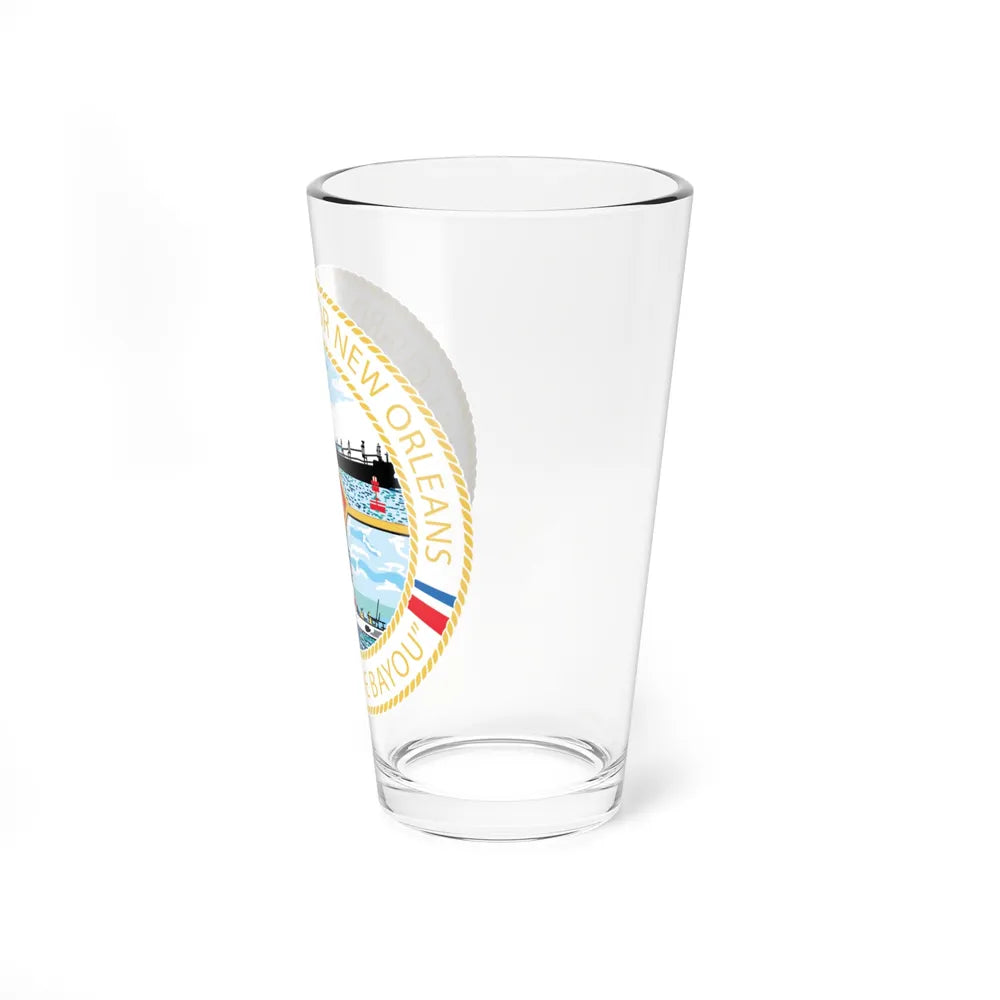 USCG Sector New Orleans Pride of the Bayou (U.S. Coast Guard) Pint Glass 16oz-Go Mug Yourself