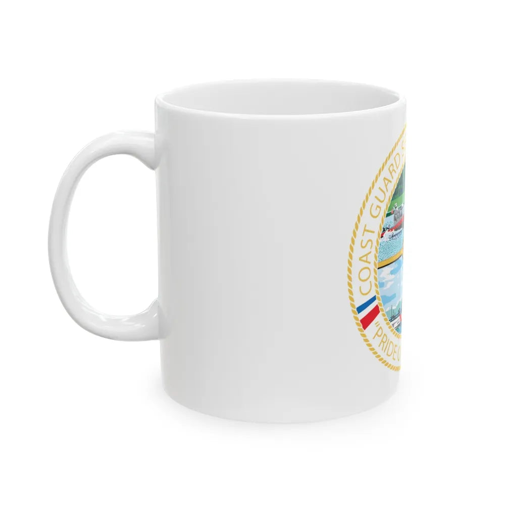 USCG Sector New Orleans Pride of the Bayou (U.S. Coast Guard) White Coffee Mug-Go Mug Yourself