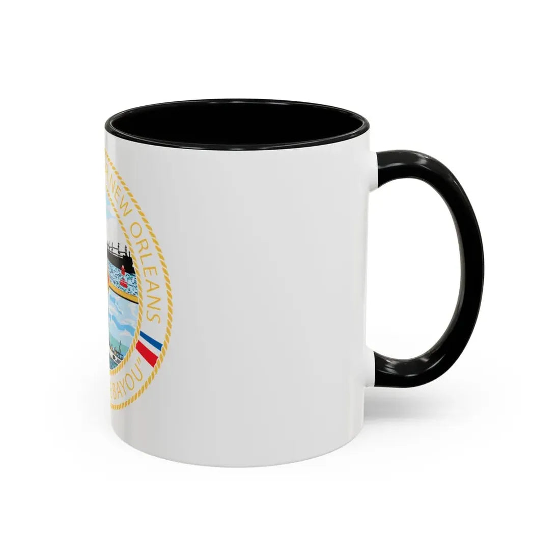 USCG Sector New Orleans   Pride of the Bayou (U.S. Coast Guard) Accent Coffee Mug - Go Mug Yourself