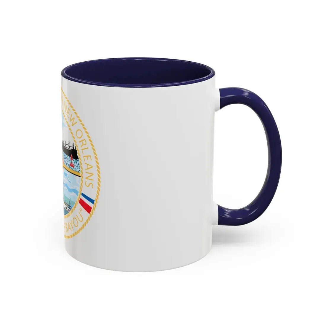 USCG Sector New Orleans   Pride of the Bayou (U.S. Coast Guard) Accent Coffee Mug - Go Mug Yourself
