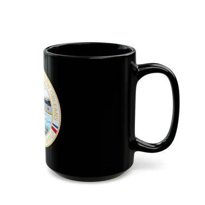 USCG Sector New Orleans   Pride of the Bayou (U.S. Coast Guard) Black Coffee Mug - Go Mug Yourself