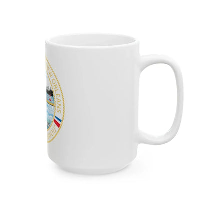 USCG Sector New Orleans   Pride of the Bayou (U.S. Coast Guard) White Coffee Mug - Go Mug Yourself