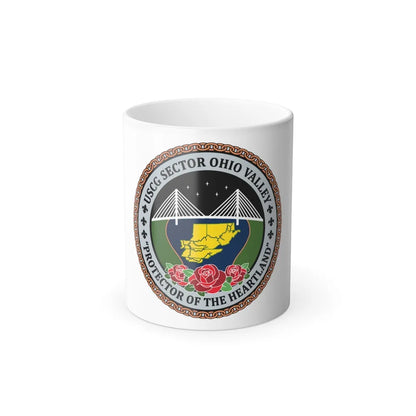 USCG SECTOR OHIO VALLEY (U.S. Coast Guard) Color Changing Mug 11oz-11oz-Go Mug Yourself