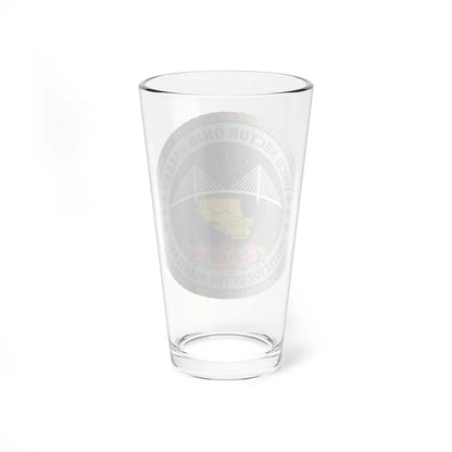 USCG SECTOR OHIO VALLEY (U.S. Coast Guard) Pint Glass 16oz-Go Mug Yourself