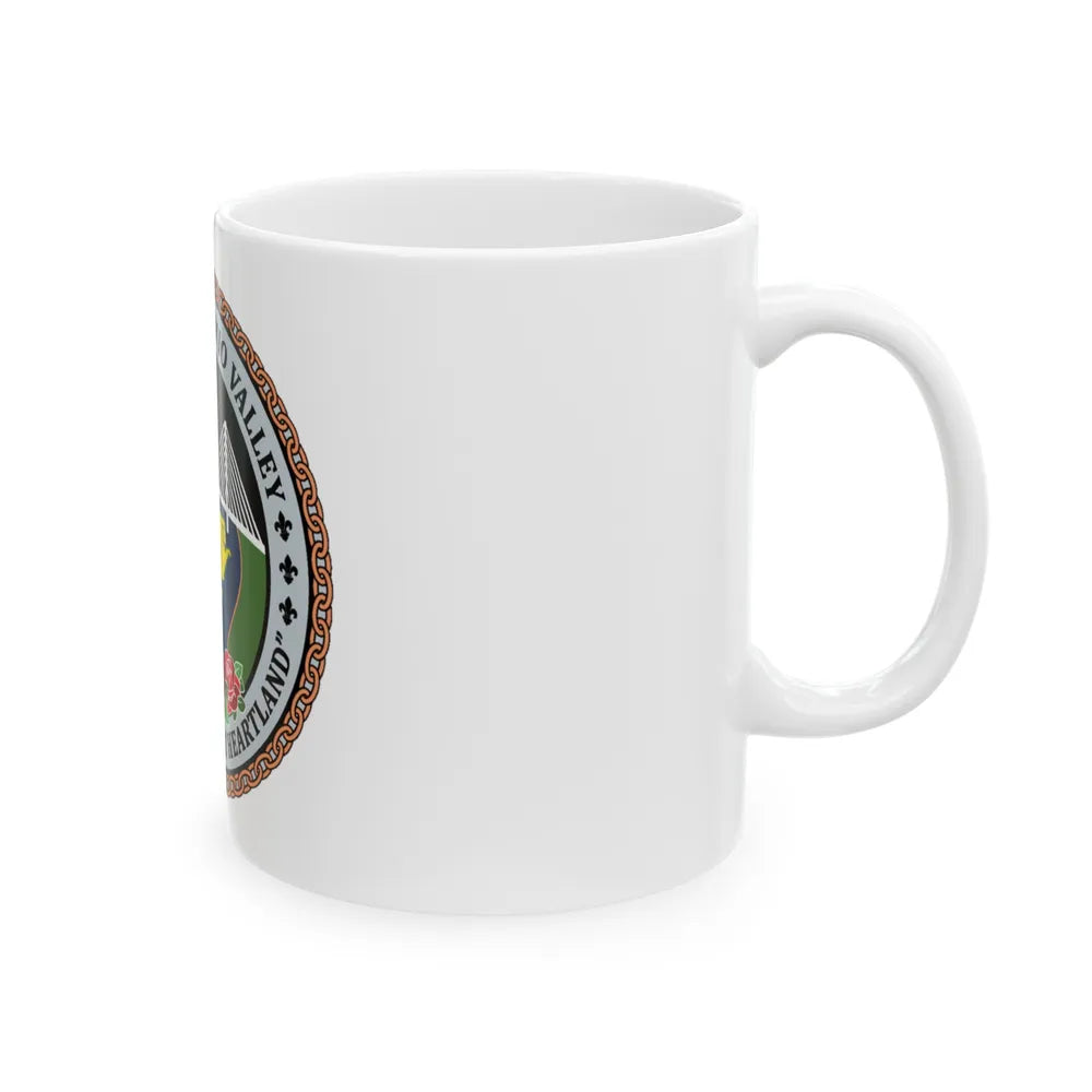 USCG SECTOR OHIO VALLEY (U.S. Coast Guard) White Coffee Mug-Go Mug Yourself