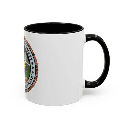 USCG SECTOR OHIO VALLEY (U.S. Coast Guard) Accent Coffee Mug - Go Mug Yourself