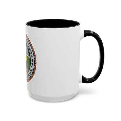 USCG SECTOR OHIO VALLEY (U.S. Coast Guard) Accent Coffee Mug - Go Mug Yourself