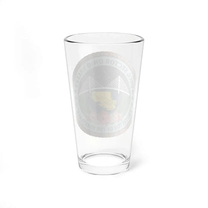 USCG SECTOR OHIO VALLEY (U.S. Coast Guard) Pint Glass 16oz - Go Mug Yourself