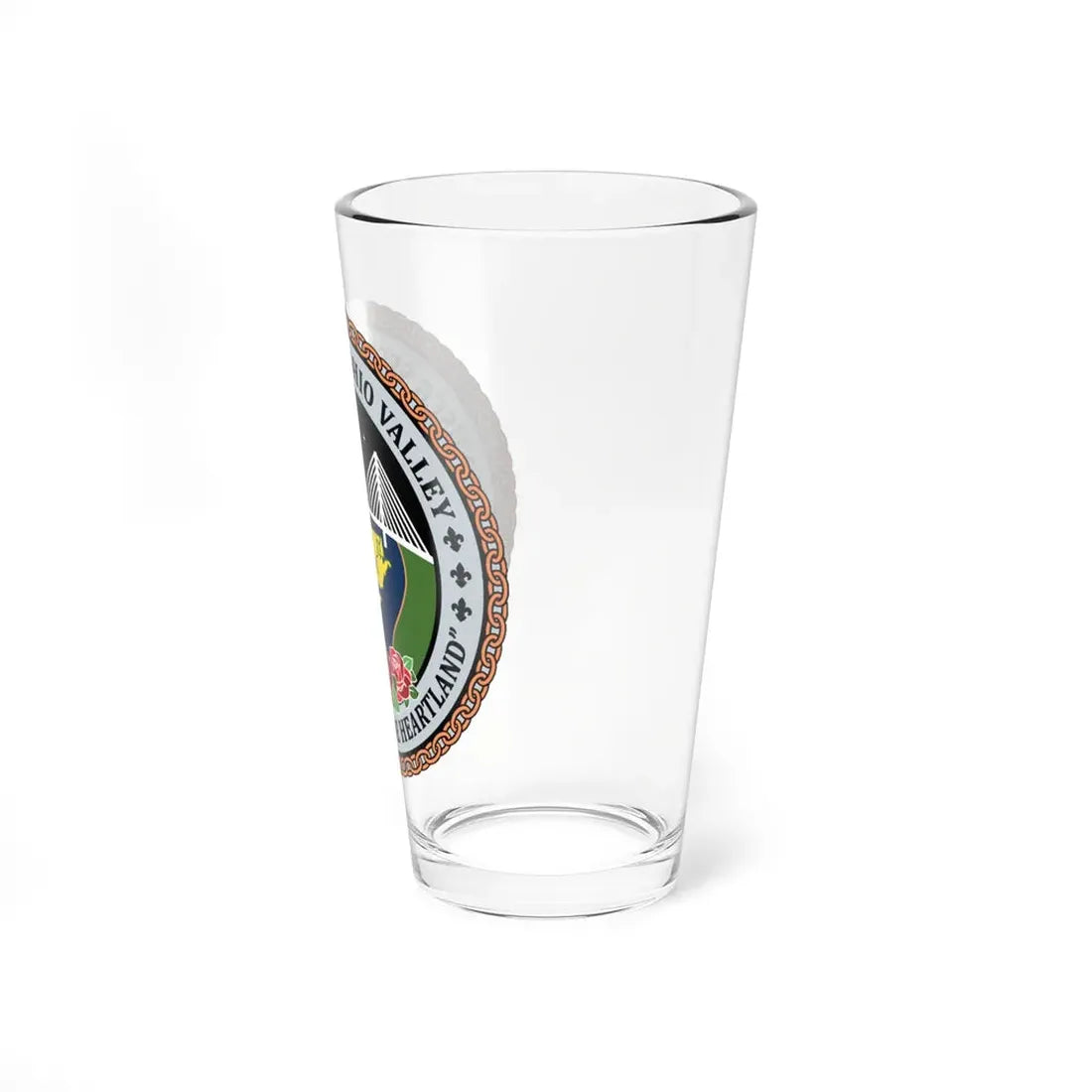 USCG SECTOR OHIO VALLEY (U.S. Coast Guard) Pint Glass 16oz - Go Mug Yourself