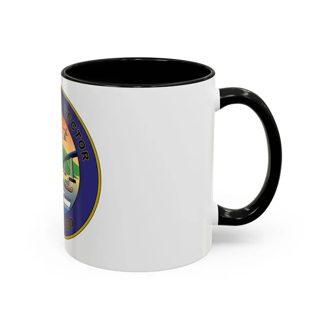 USCG Sector San Diego NEW 07 (U.S. Coast Guard) Accent Coffee Mug - Go Mug Yourself