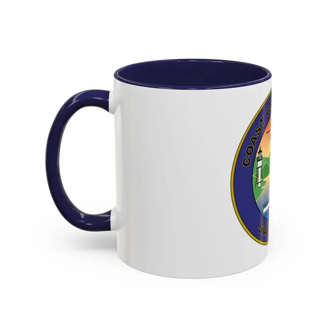 USCG Sector San Diego NEW 07 (U.S. Coast Guard) Accent Coffee Mug - Go Mug Yourself