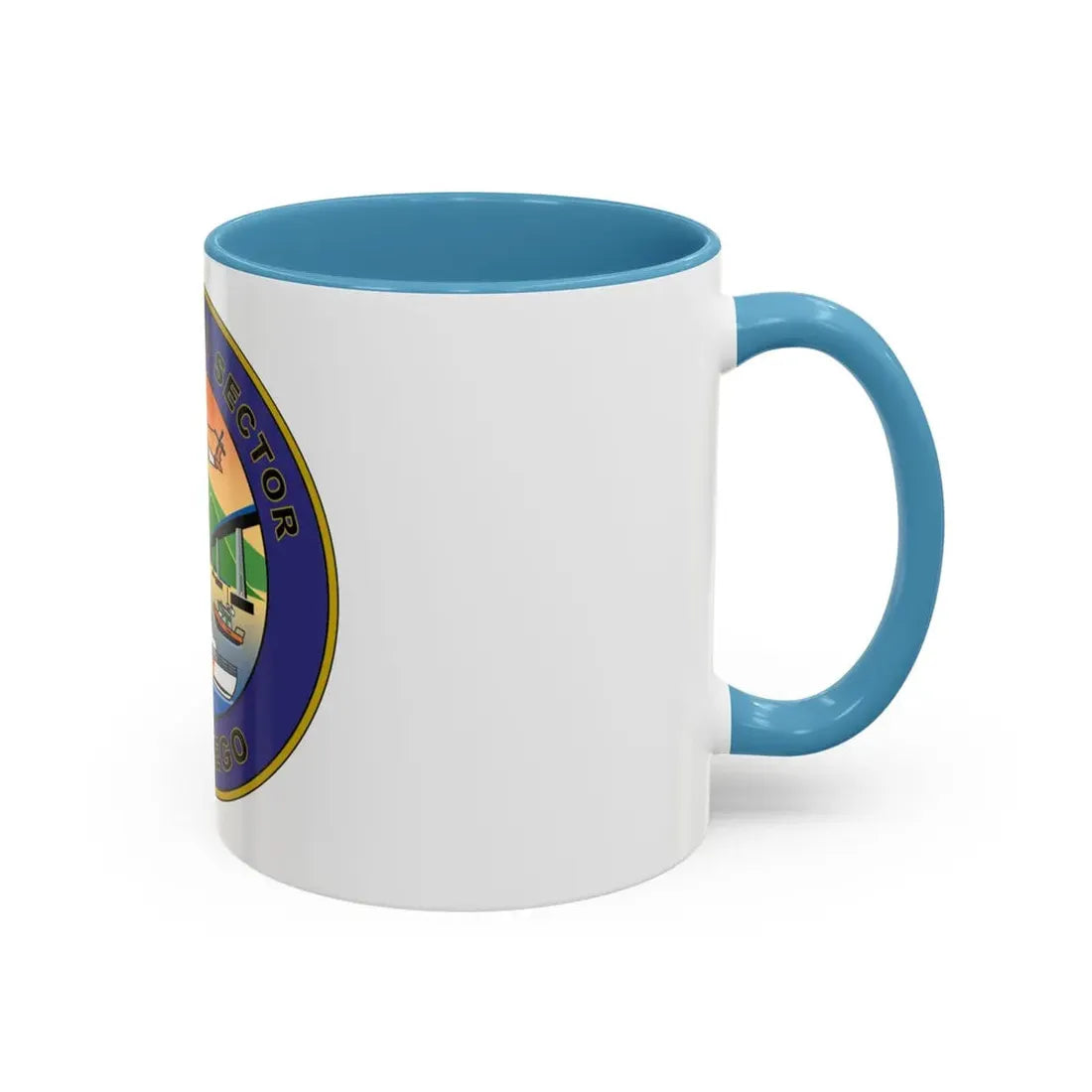 USCG Sector San Diego NEW 07 (U.S. Coast Guard) Accent Coffee Mug - Go Mug Yourself