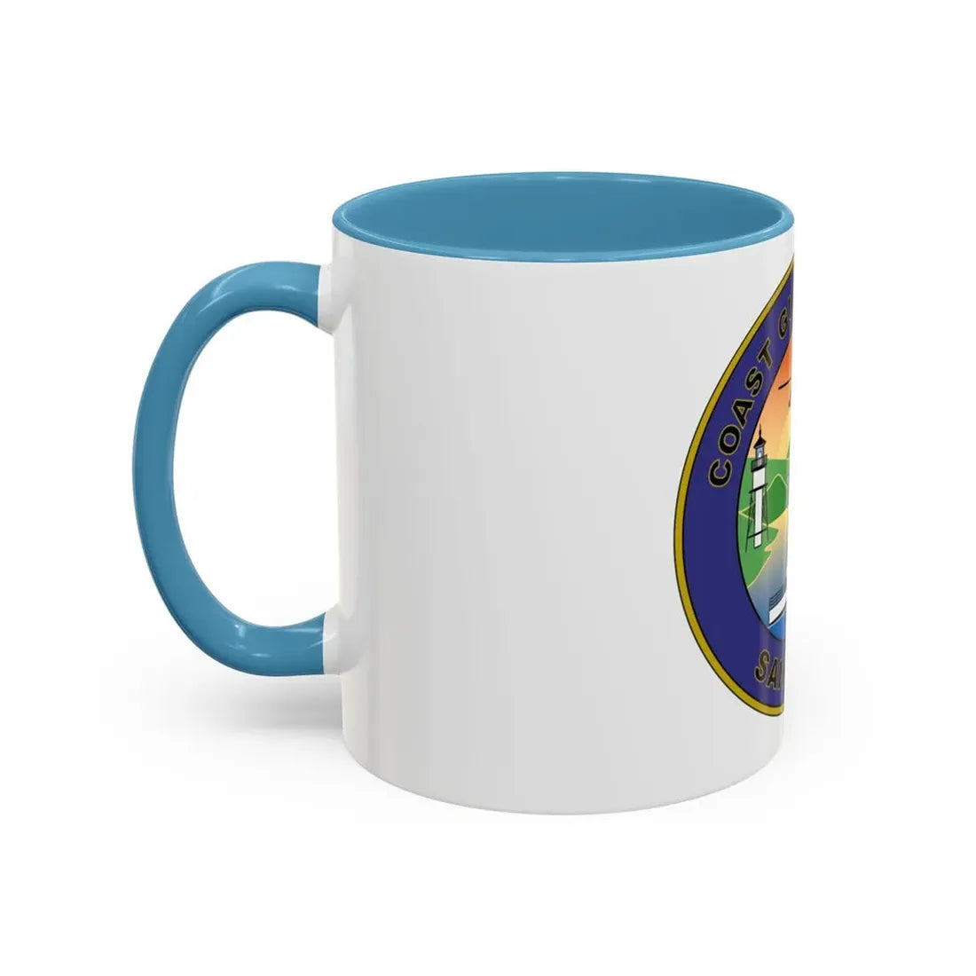 USCG Sector San Diego NEW 07 (U.S. Coast Guard) Accent Coffee Mug - Go Mug Yourself