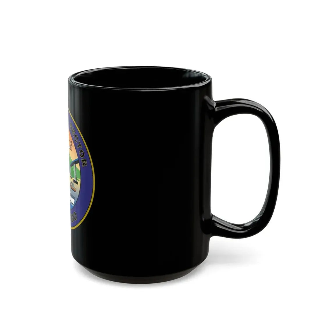 USCG Sector San Diego NEW 07 (U.S. Coast Guard) Black Coffee Mug - Go Mug Yourself