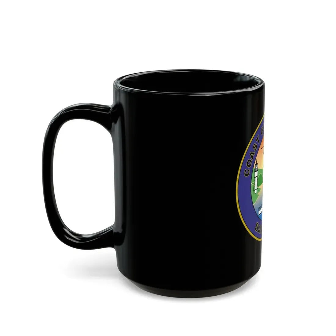 USCG Sector San Diego NEW 07 (U.S. Coast Guard) Black Coffee Mug - Go Mug Yourself