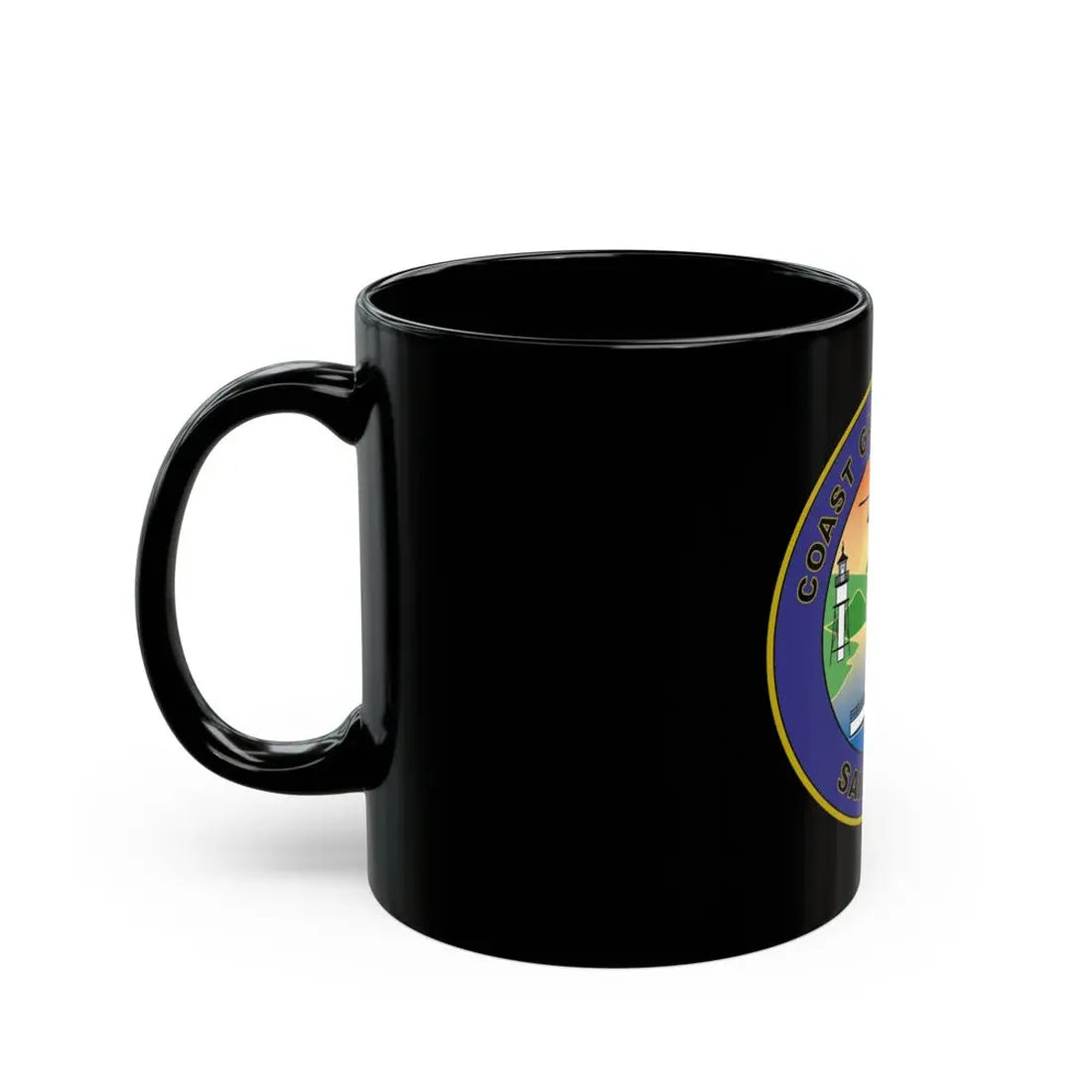 USCG Sector San Diego NEW 07 (U.S. Coast Guard) Black Coffee Mug - Go Mug Yourself