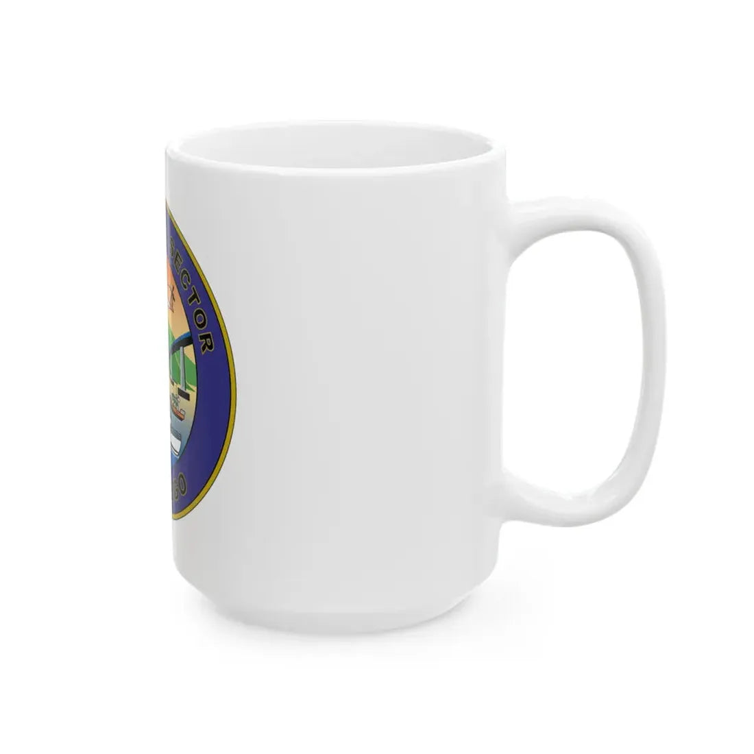 USCG Sector San Diego NEW 07 (U.S. Coast Guard) White Coffee Mug - Go Mug Yourself
