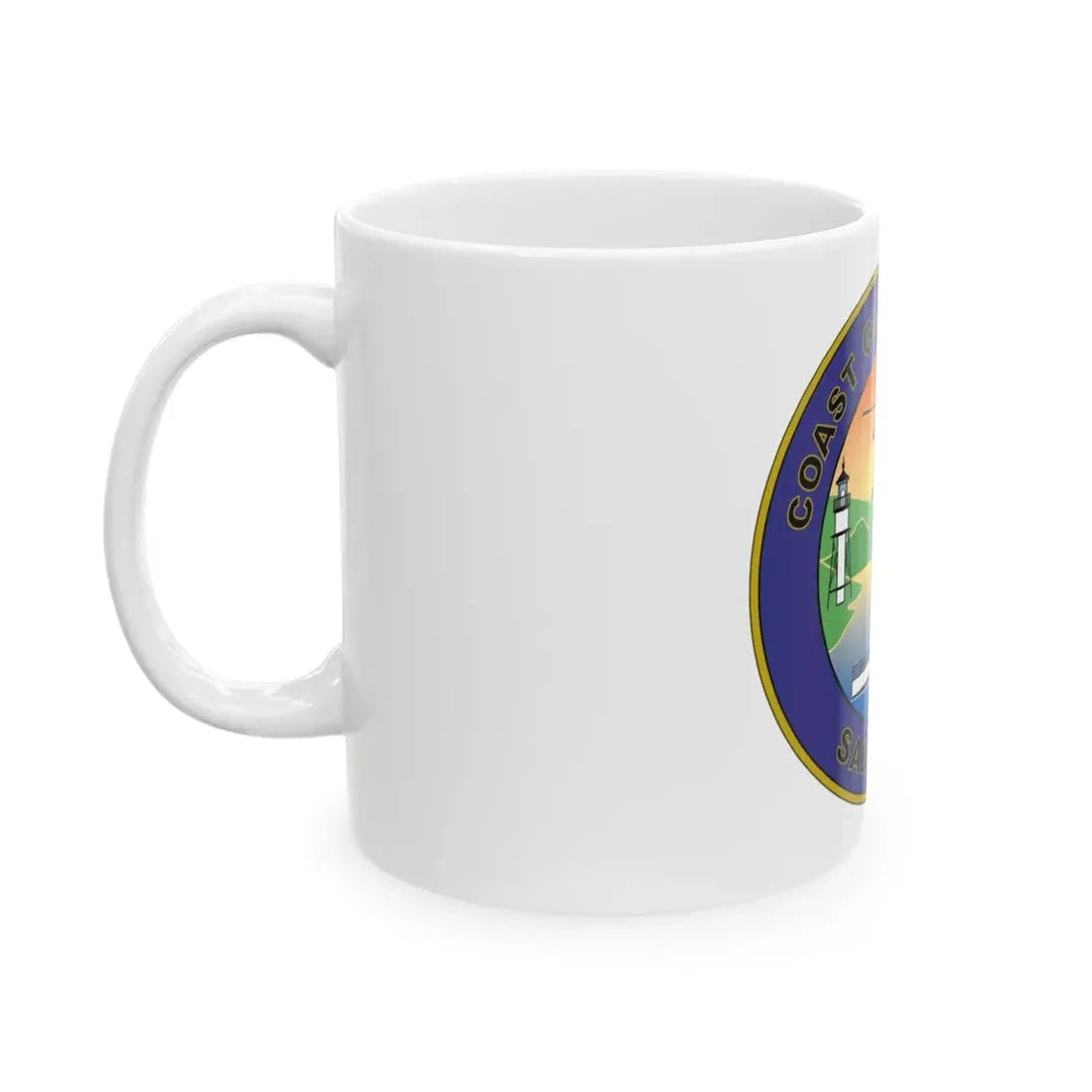USCG Sector San Diego NEW 07 (U.S. Coast Guard) White Coffee Mug - Go Mug Yourself