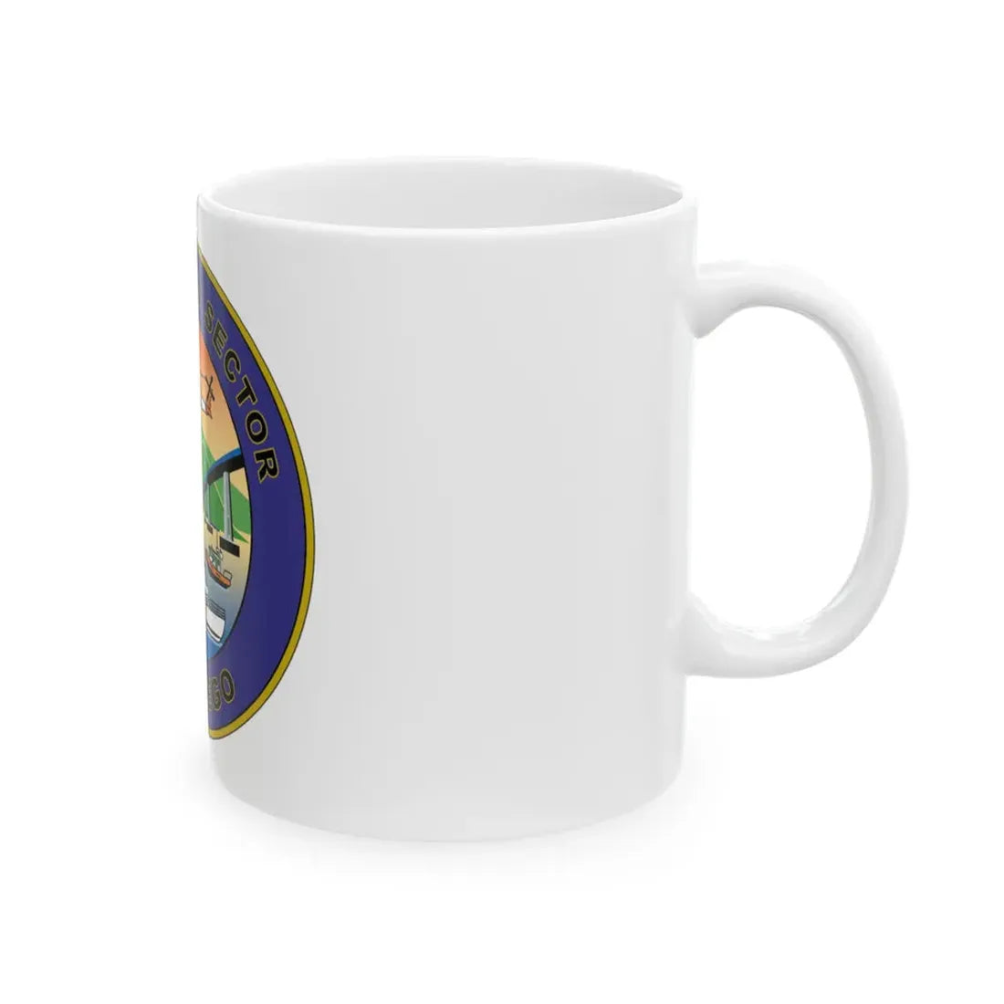 USCG Sector San Diego NEW 07 (U.S. Coast Guard) White Coffee Mug - Go Mug Yourself
