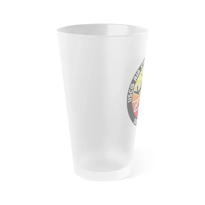 USCG Sector San Diego SOCAL SAR (U.S. Coast Guard) Frosted Pint Glass 16oz - Go Mug Yourself