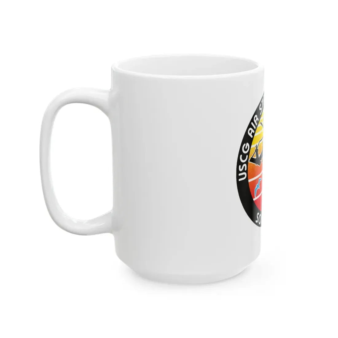 USCG Sector San Diego SOCAL SAR (U.S. Coast Guard) White Coffee Mug - Go Mug Yourself