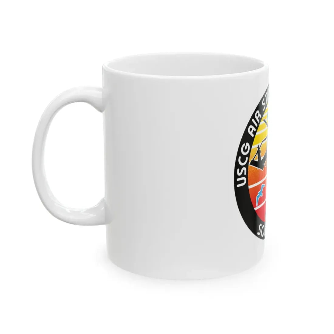 USCG Sector San Diego SOCAL SAR (U.S. Coast Guard) White Coffee Mug - Go Mug Yourself