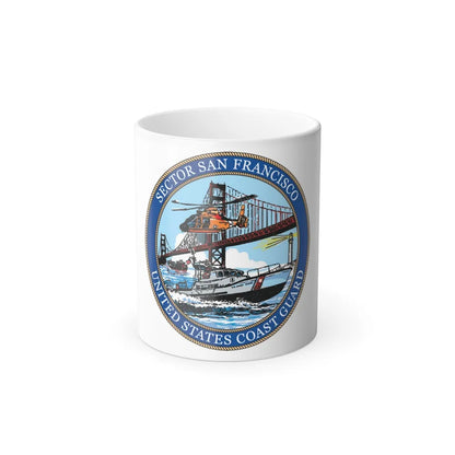 USCG Sector San Francisco (U.S. Coast Guard) Color Changing Mug 11oz-11oz-Go Mug Yourself