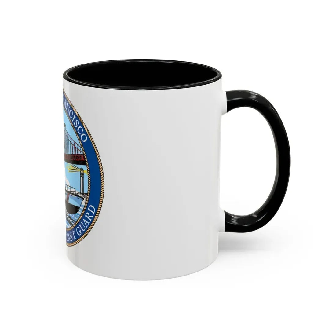 USCG Sector San Francisco (U.S. Coast Guard) Accent Coffee Mug - Go Mug Yourself
