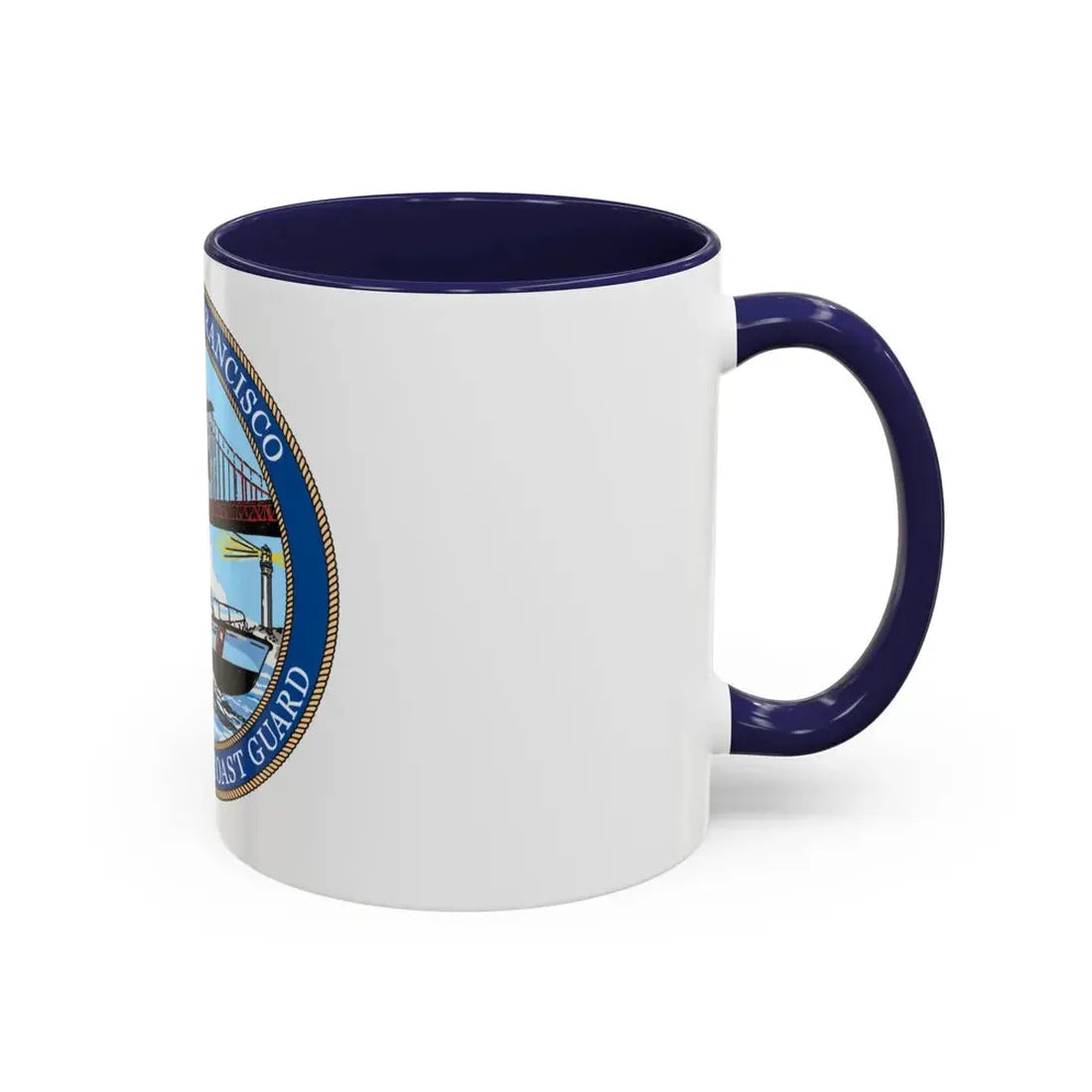 USCG Sector San Francisco (U.S. Coast Guard) Accent Coffee Mug - Go Mug Yourself