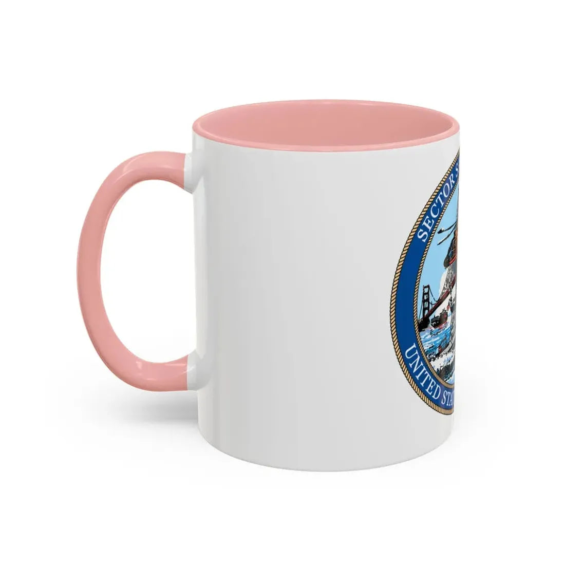 USCG Sector San Francisco (U.S. Coast Guard) Accent Coffee Mug - Go Mug Yourself