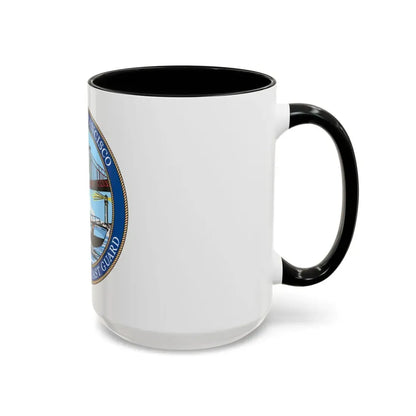 USCG Sector San Francisco (U.S. Coast Guard) Accent Coffee Mug - Go Mug Yourself