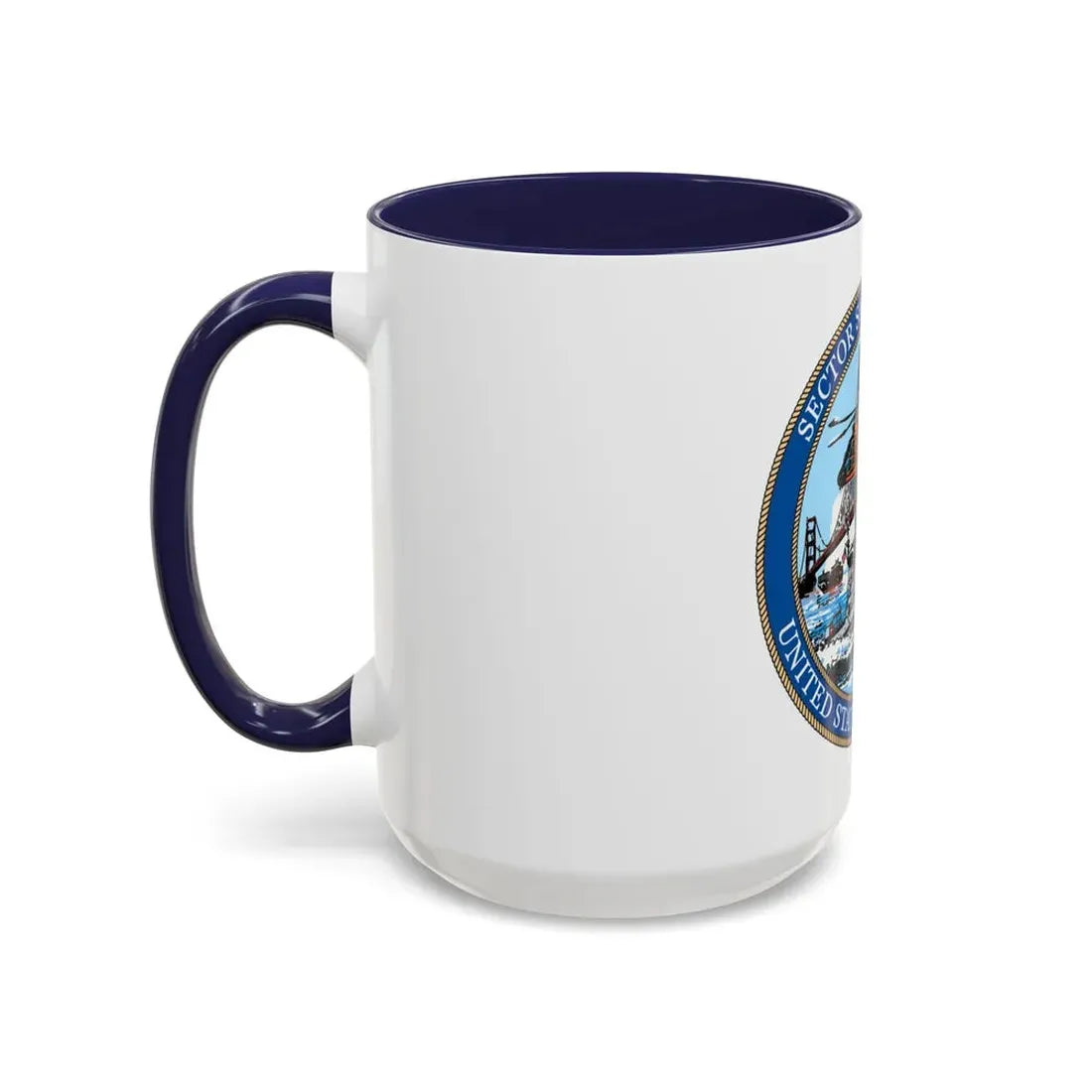 USCG Sector San Francisco (U.S. Coast Guard) Accent Coffee Mug - Go Mug Yourself