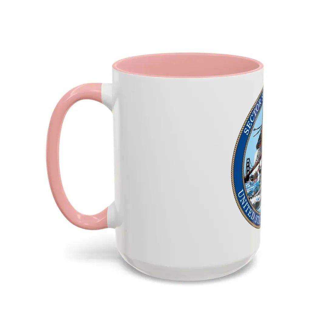 USCG Sector San Francisco (U.S. Coast Guard) Accent Coffee Mug - Go Mug Yourself
