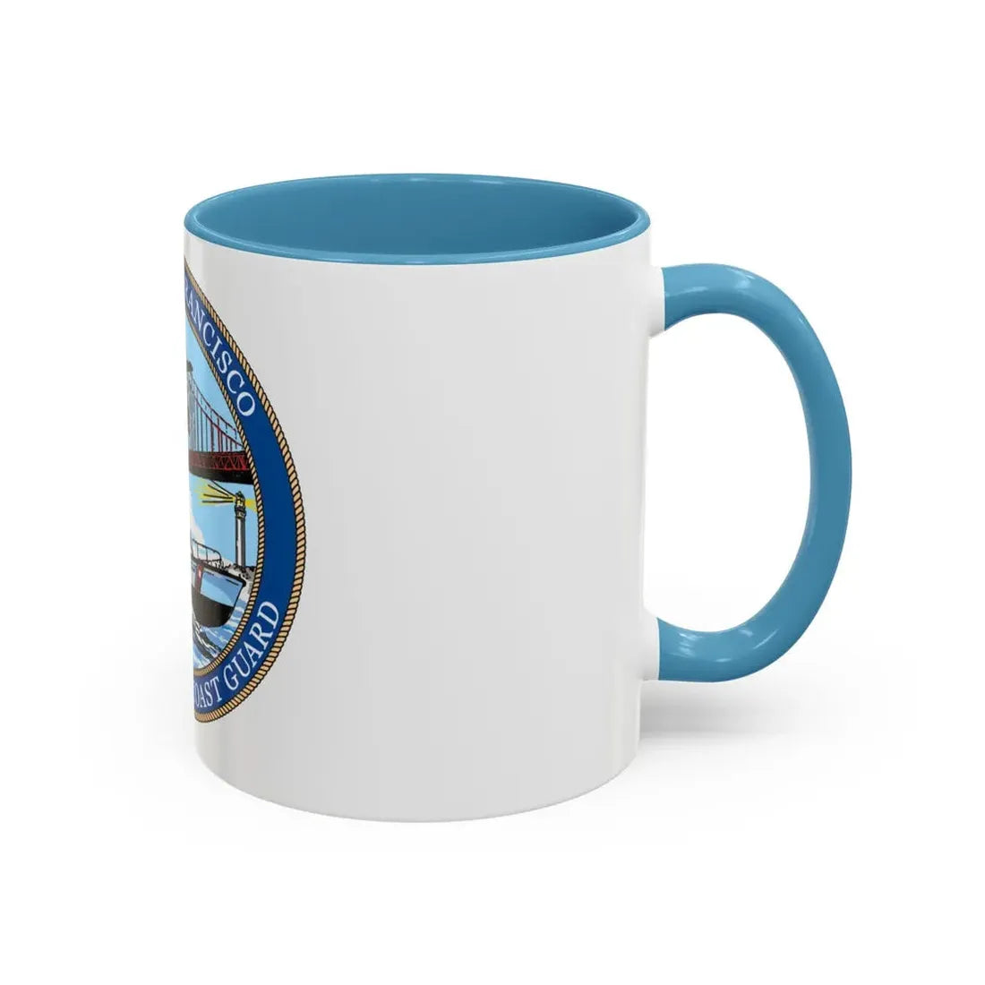 USCG Sector San Francisco (U.S. Coast Guard) Accent Coffee Mug - Go Mug Yourself