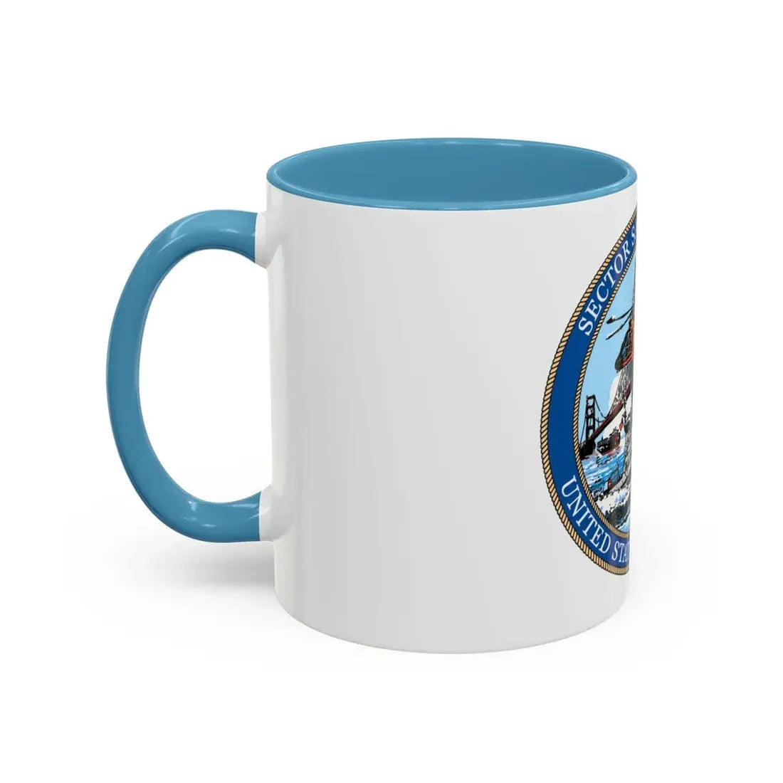 USCG Sector San Francisco (U.S. Coast Guard) Accent Coffee Mug - Go Mug Yourself