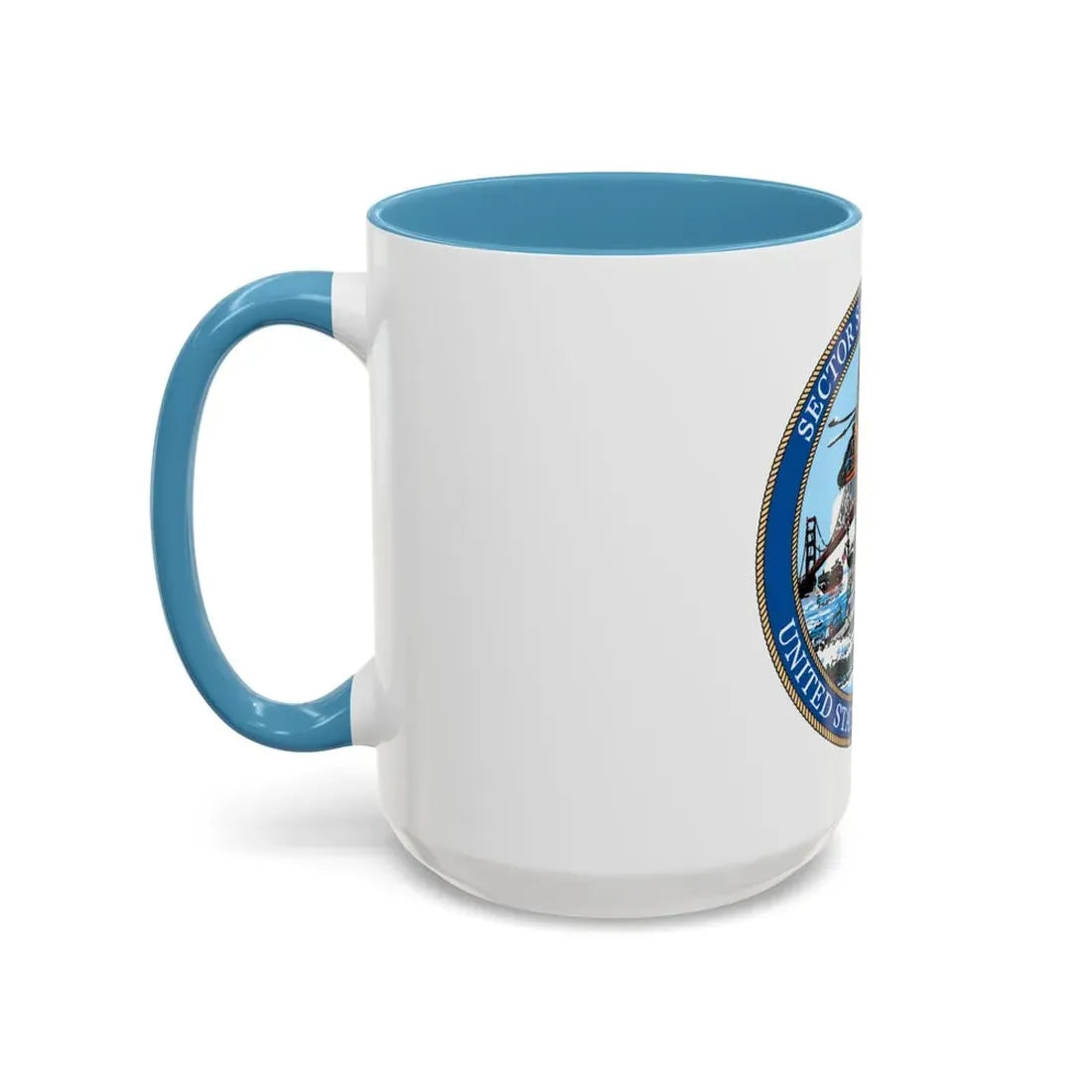 USCG Sector San Francisco (U.S. Coast Guard) Accent Coffee Mug - Go Mug Yourself