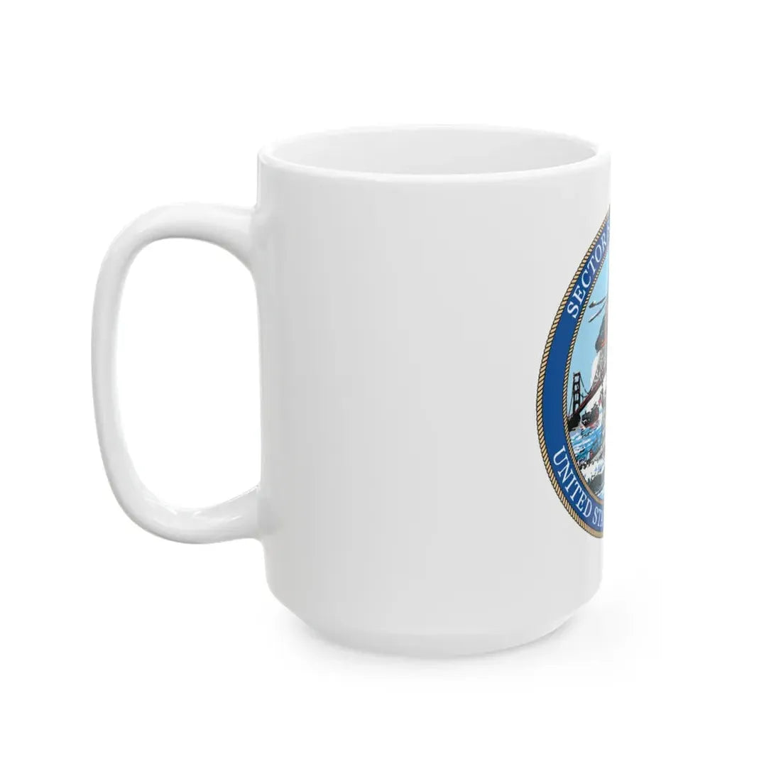 USCG Sector San Francisco (U.S. Coast Guard) White Coffee Mug - Go Mug Yourself