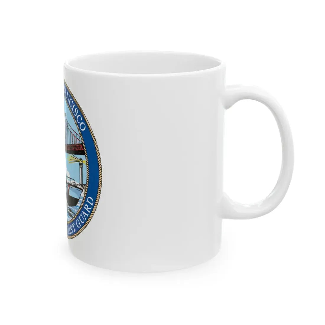 USCG Sector San Francisco (U.S. Coast Guard) White Coffee Mug - Go Mug Yourself