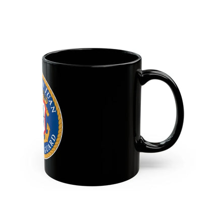 USCG Sector San Juan (U.S. Coast Guard) Black Coffee Mug-Go Mug Yourself