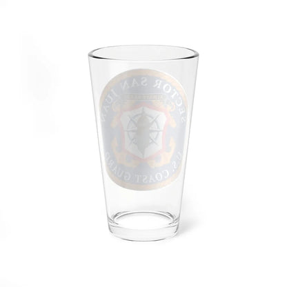 USCG Sector San Juan (U.S. Coast Guard) Pint Glass 16oz-Go Mug Yourself