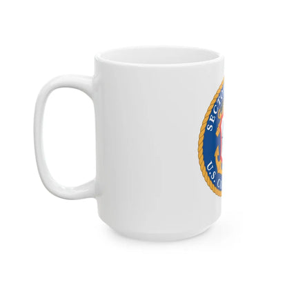 USCG Sector San Juan (U.S. Coast Guard) White Coffee Mug-Go Mug Yourself