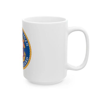 USCG Sector San Juan (U.S. Coast Guard) White Coffee Mug-Go Mug Yourself