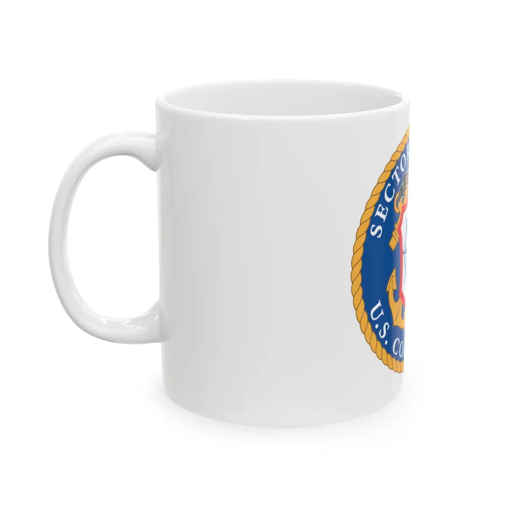 USCG Sector San Juan (U.S. Coast Guard) White Coffee Mug-Go Mug Yourself