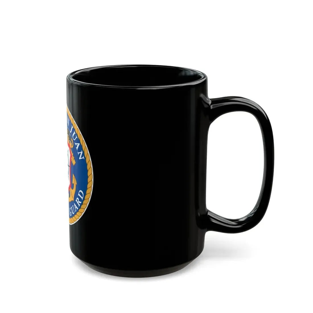 USCG Sector San Juan (U.S. Coast Guard) Black Coffee Mug - Go Mug Yourself