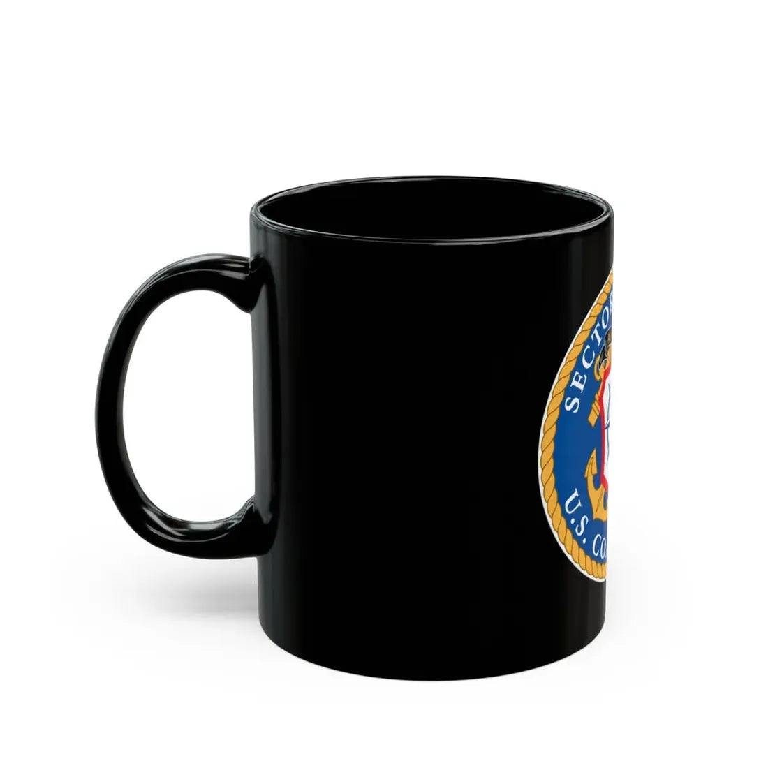 USCG Sector San Juan (U.S. Coast Guard) Black Coffee Mug - Go Mug Yourself