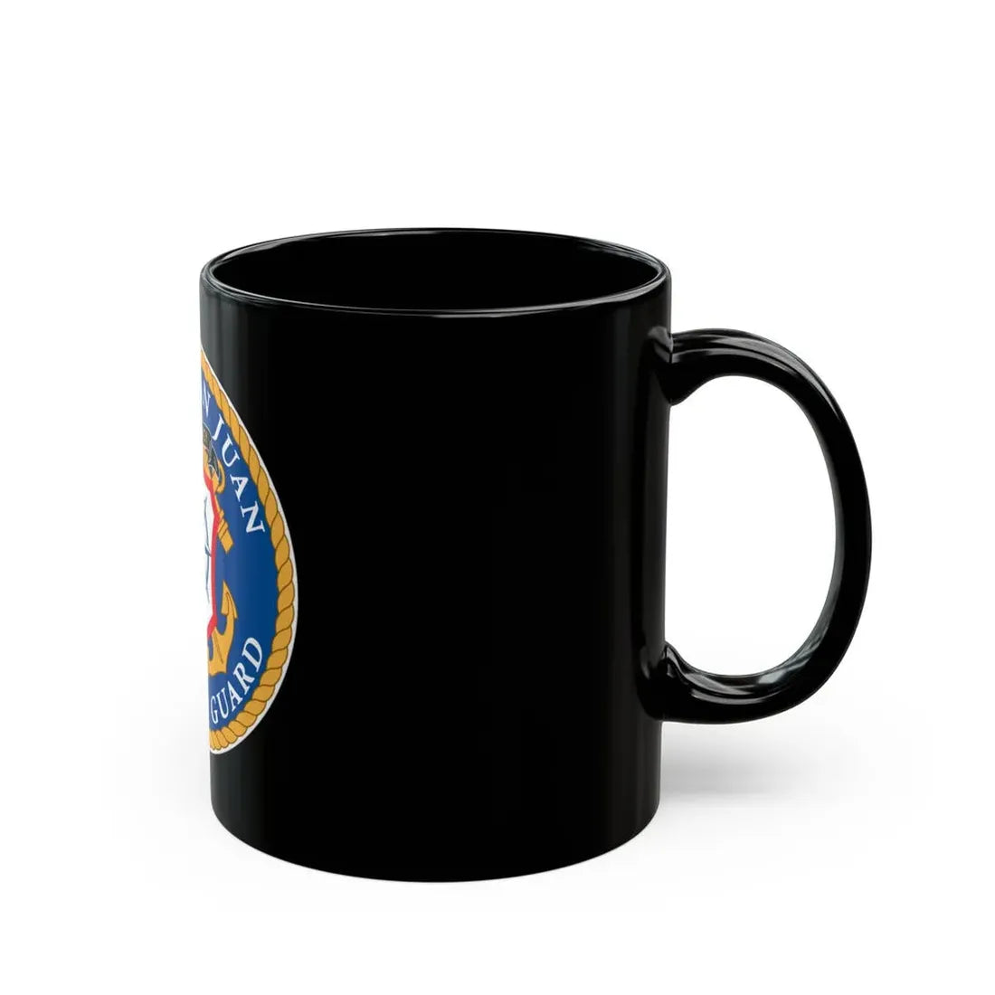 USCG Sector San Juan (U.S. Coast Guard) Black Coffee Mug - Go Mug Yourself