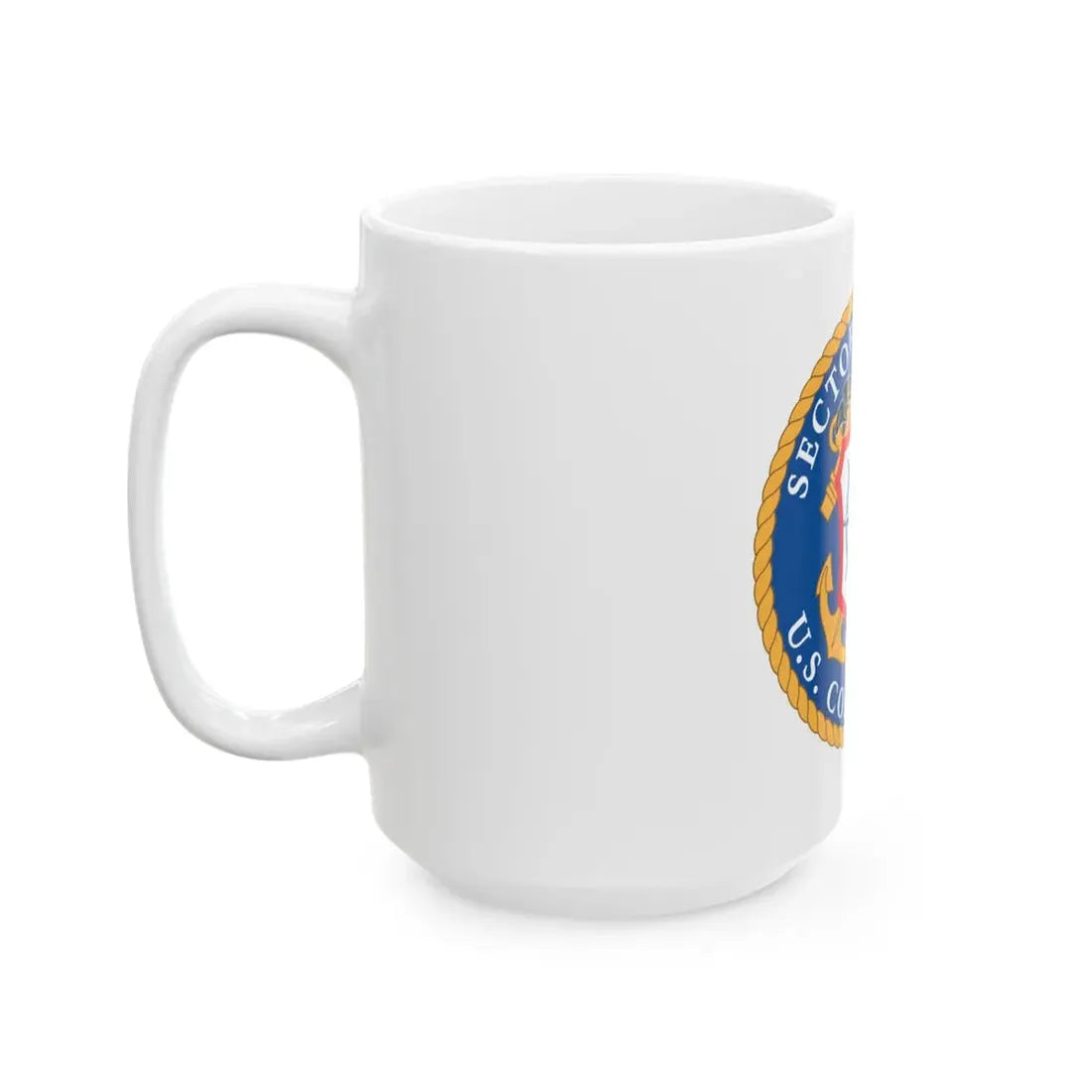USCG Sector San Juan (U.S. Coast Guard) White Coffee Mug - Go Mug Yourself