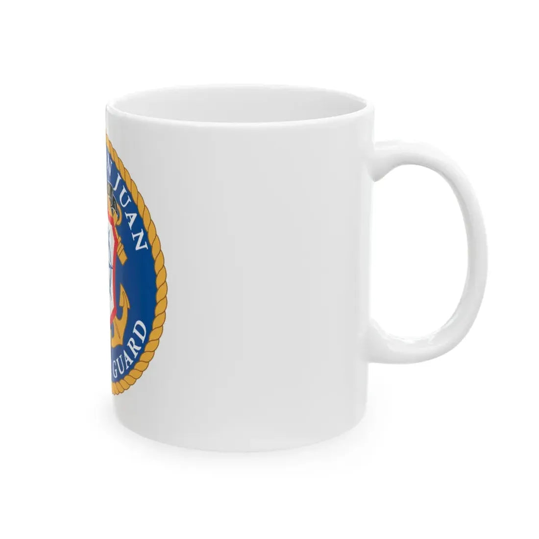 USCG Sector San Juan (U.S. Coast Guard) White Coffee Mug - Go Mug Yourself